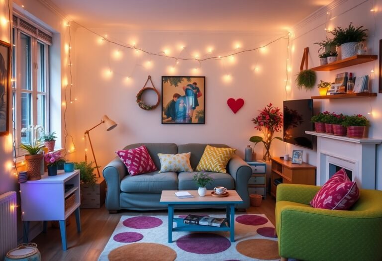 how to decorate a small living room