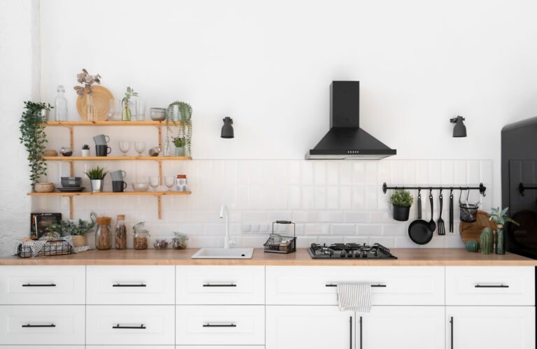 kitchen counter decor