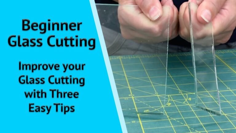 How To Cut Glass Safely and Effectively