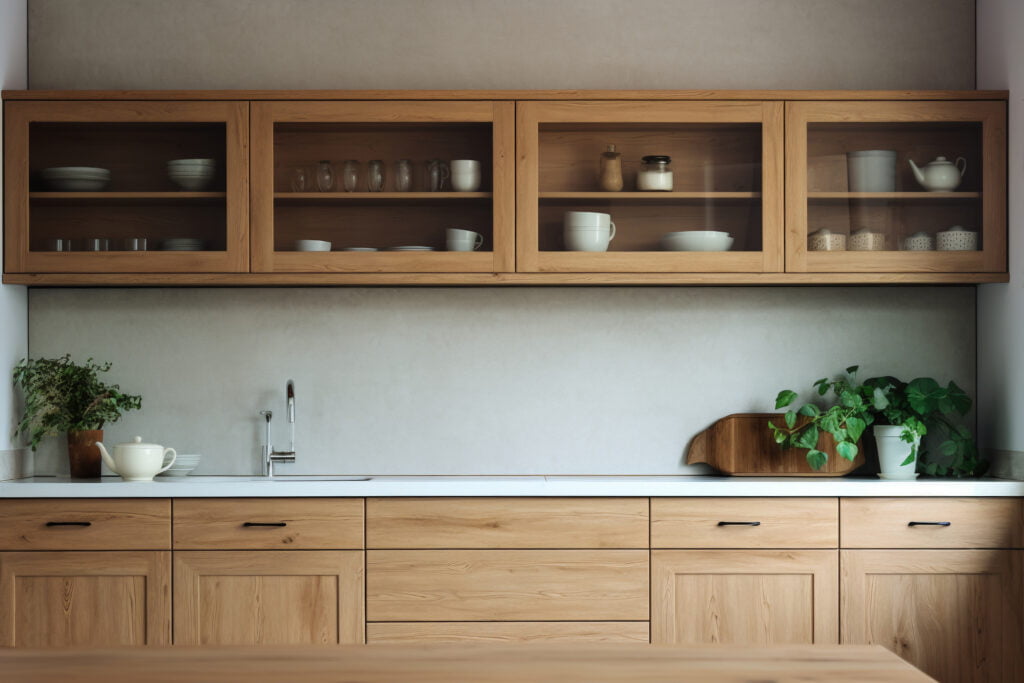 kitchen wood cabinet