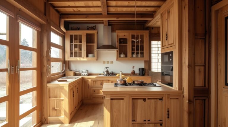 kitchen wood cabinet