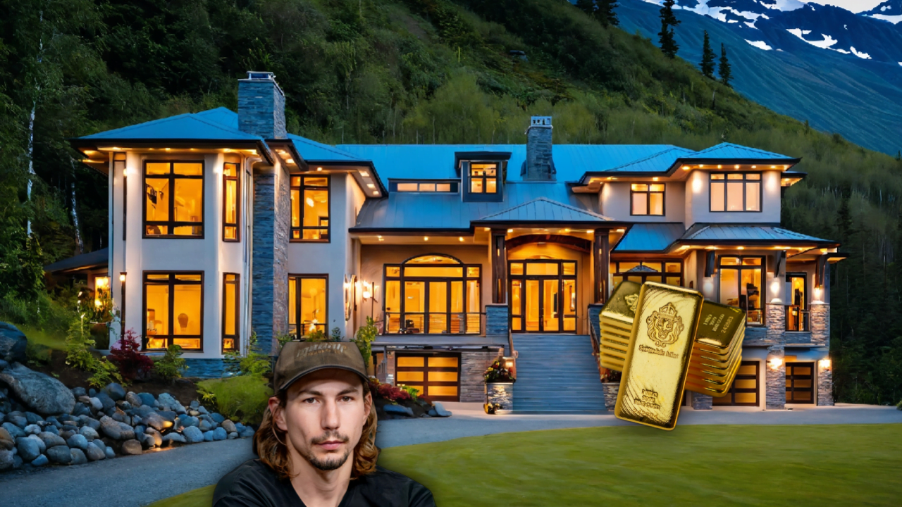 A Tour of 2000 Sft. Parker Schnabel’s Home In Alaska