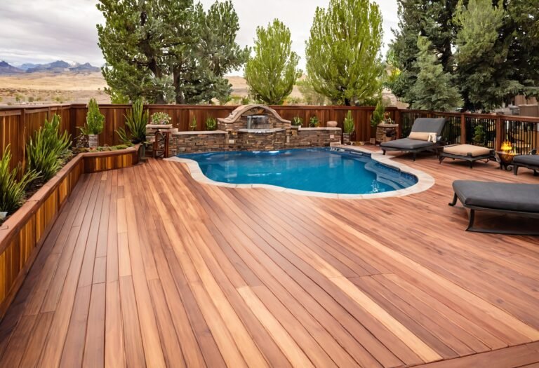 Backyard Deck and Pool Designs Utah