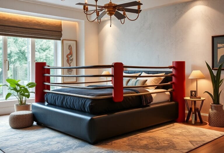 boxing ring bed