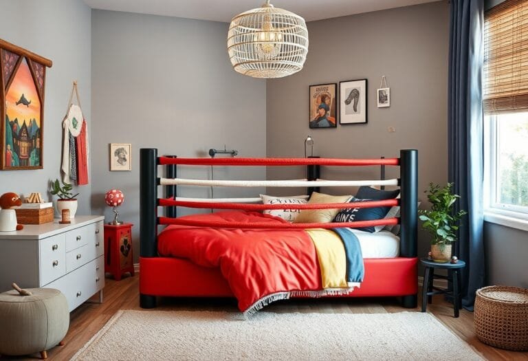 boxing ring bed