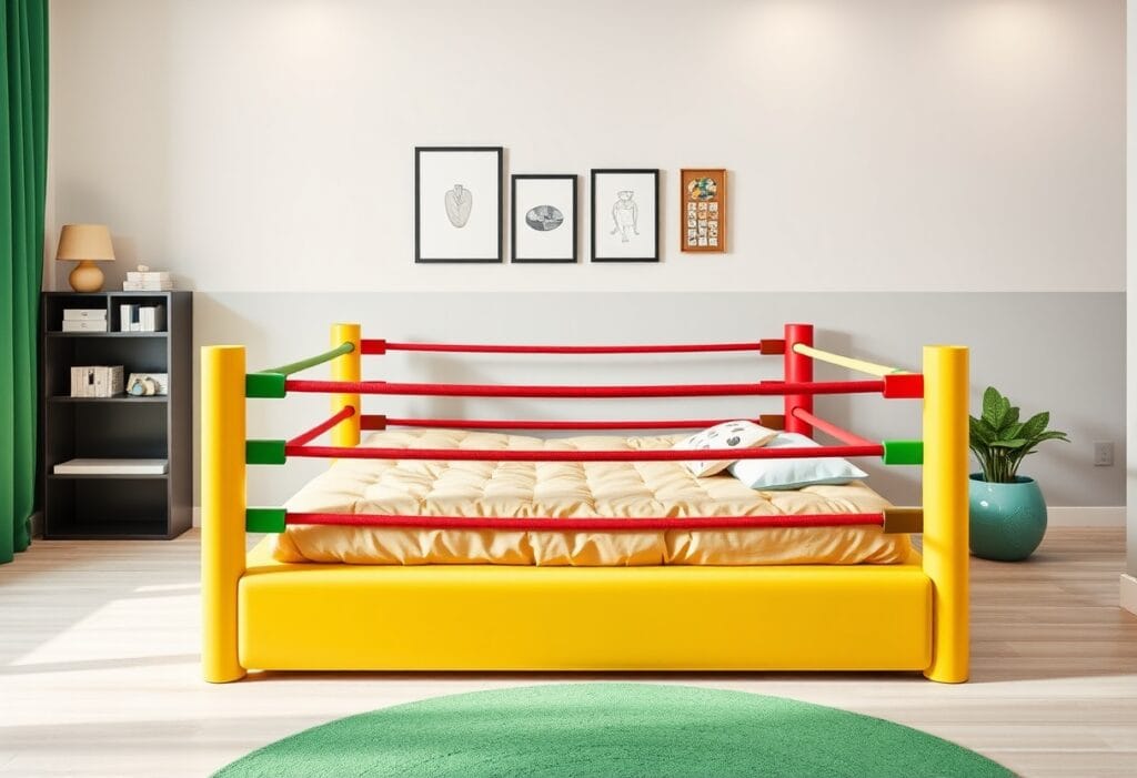boxing ring bed