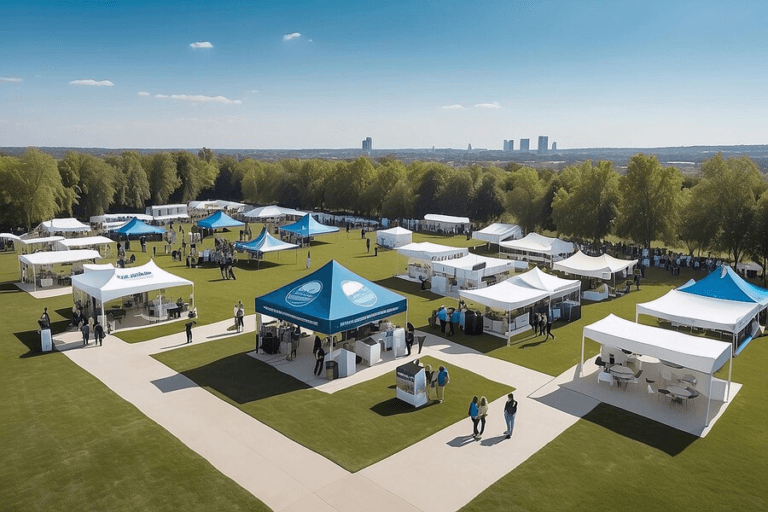 5 Creative Ways to Use Custom Canopies for Your Business Promotion