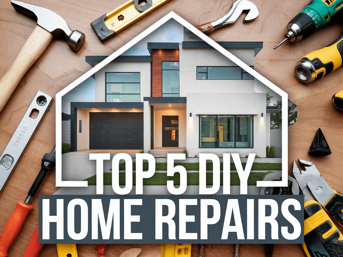 Top 5 DIY Home Repairs That You Need to Be Prepared For