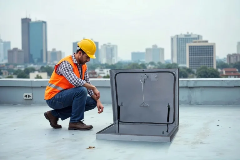 Improve Roof Access Efficiency in Commercial Renovations With BAC-GS Roof Hatches 