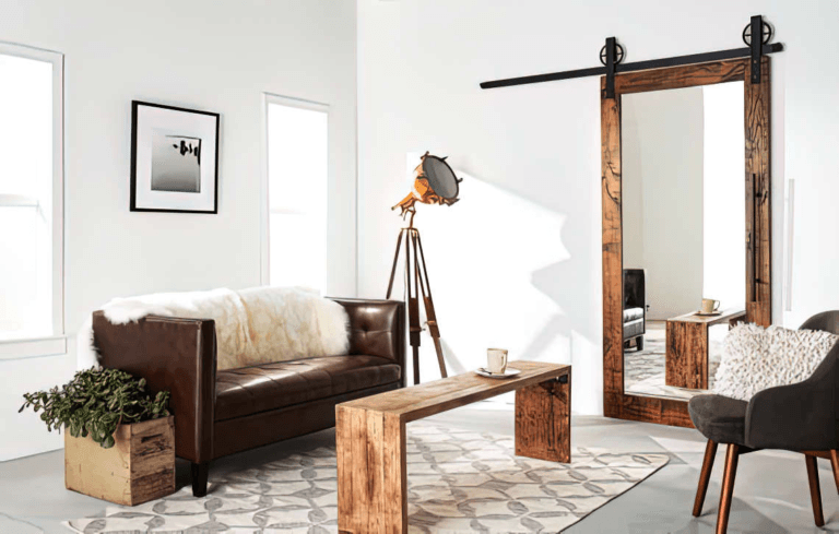 Benefits of Installing a Mirror Barn Door in Your Home