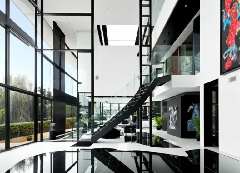 Gene Simmons’ Sleek Modern Beverly Hills Home Tour