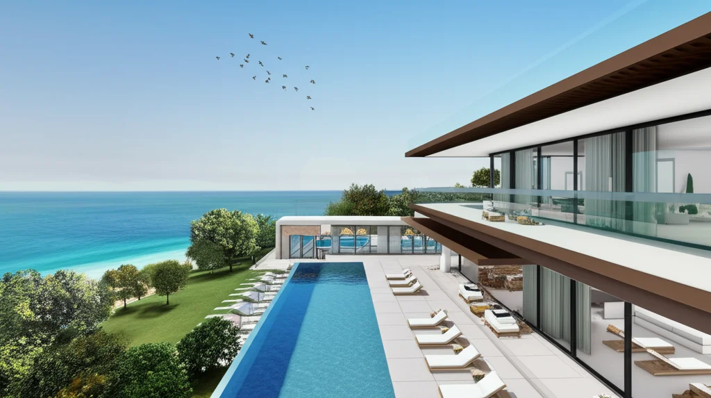 Chris Hemsworth and Elsa Pataky's luxurious Byron Bay mansion with rooftop pool and ocean view