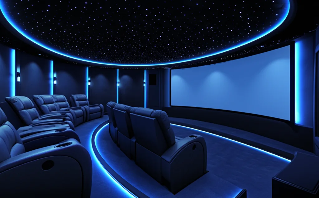 Inside Lil Wayne's home showcasing the luxurious recording studio and sleek design