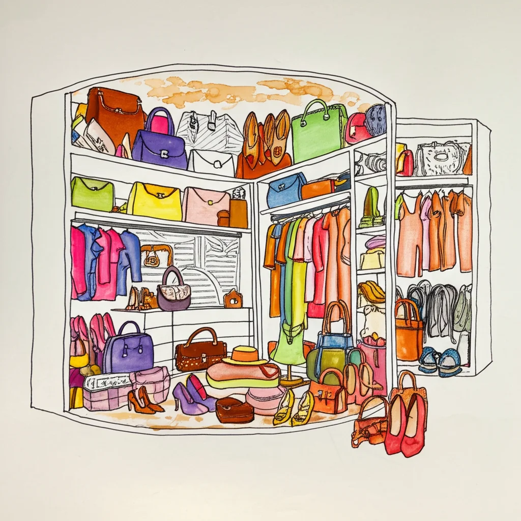 North West playing in a brightly colored, minimalist playroom at Kim Kardashian's Calabasas residence.