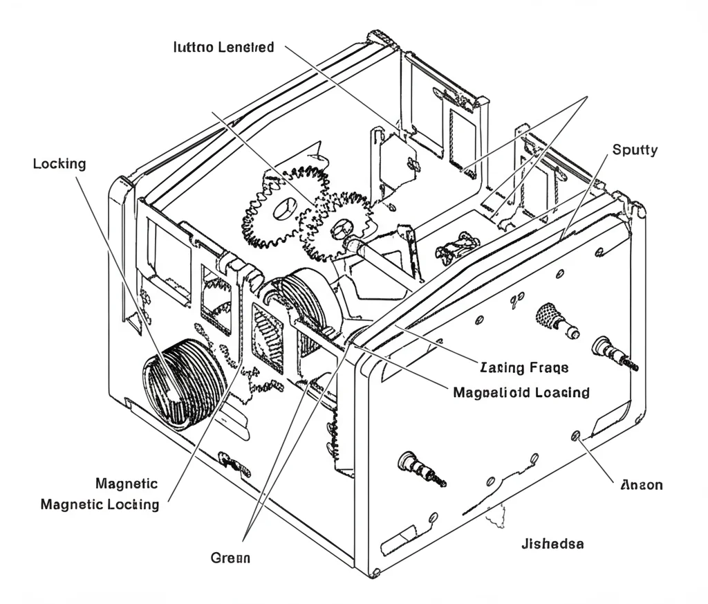 A schematic diagram illustrating the dimensions (2.75 x 4.75) of a typical card that a shuffler might handle.