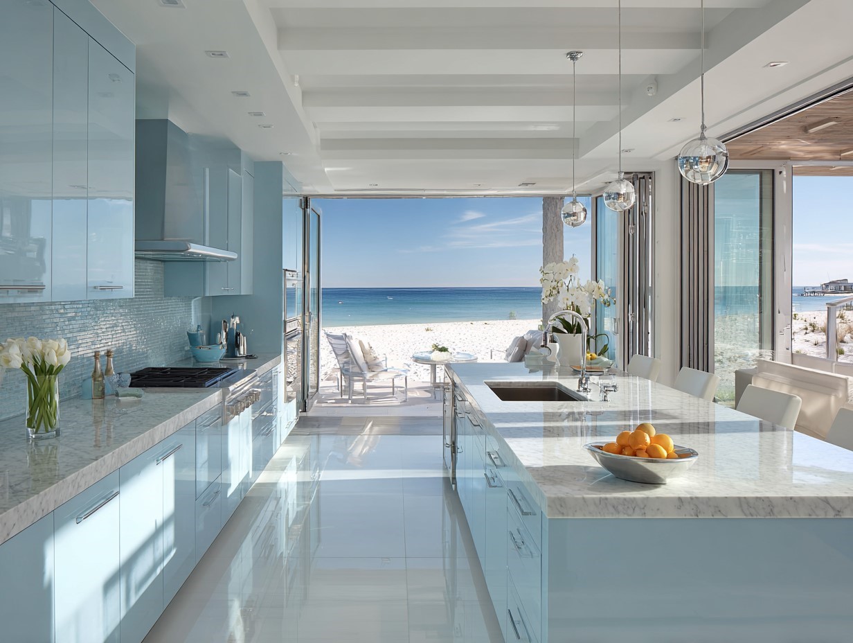 Why Light Blue Kitchen Cabinets Are the Bold Color Choice Designers Love Right Now